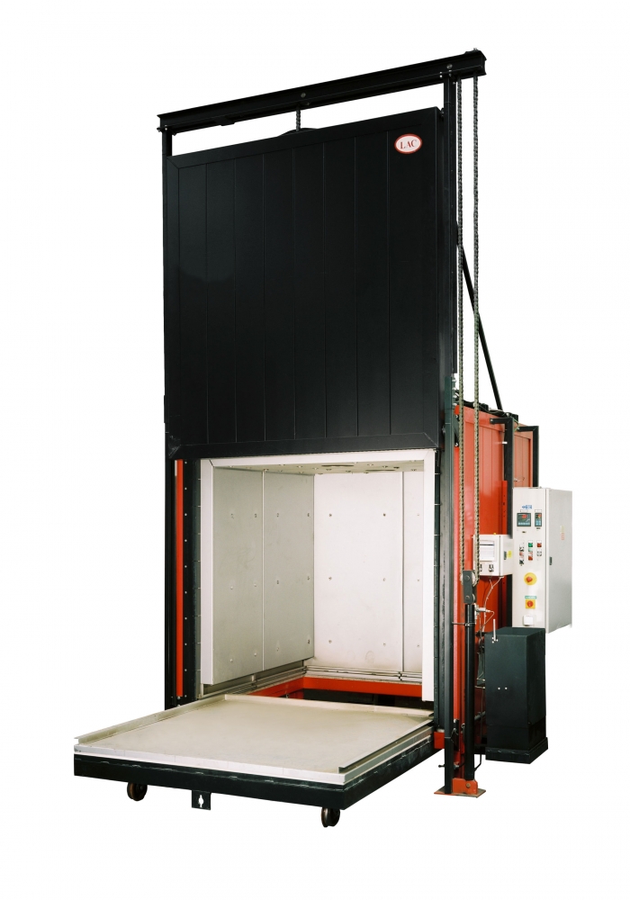 Камерные сушилки LAC с выдвижным подом и принудительной циркуляцией воздуха серии SVK (температура до 250 / 450°C)